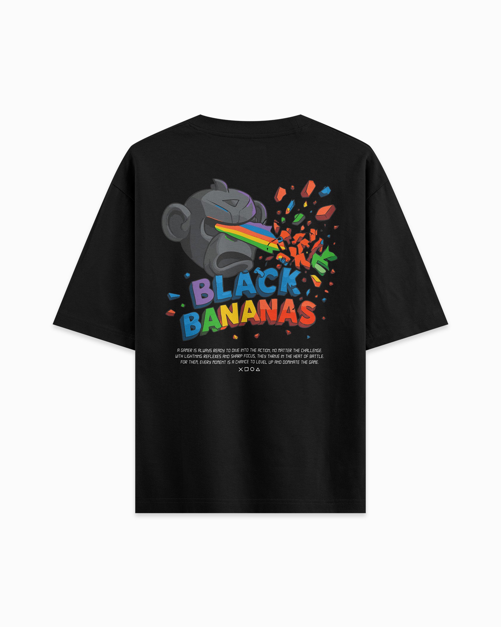 CAMISETA KIDS LASER | Negra