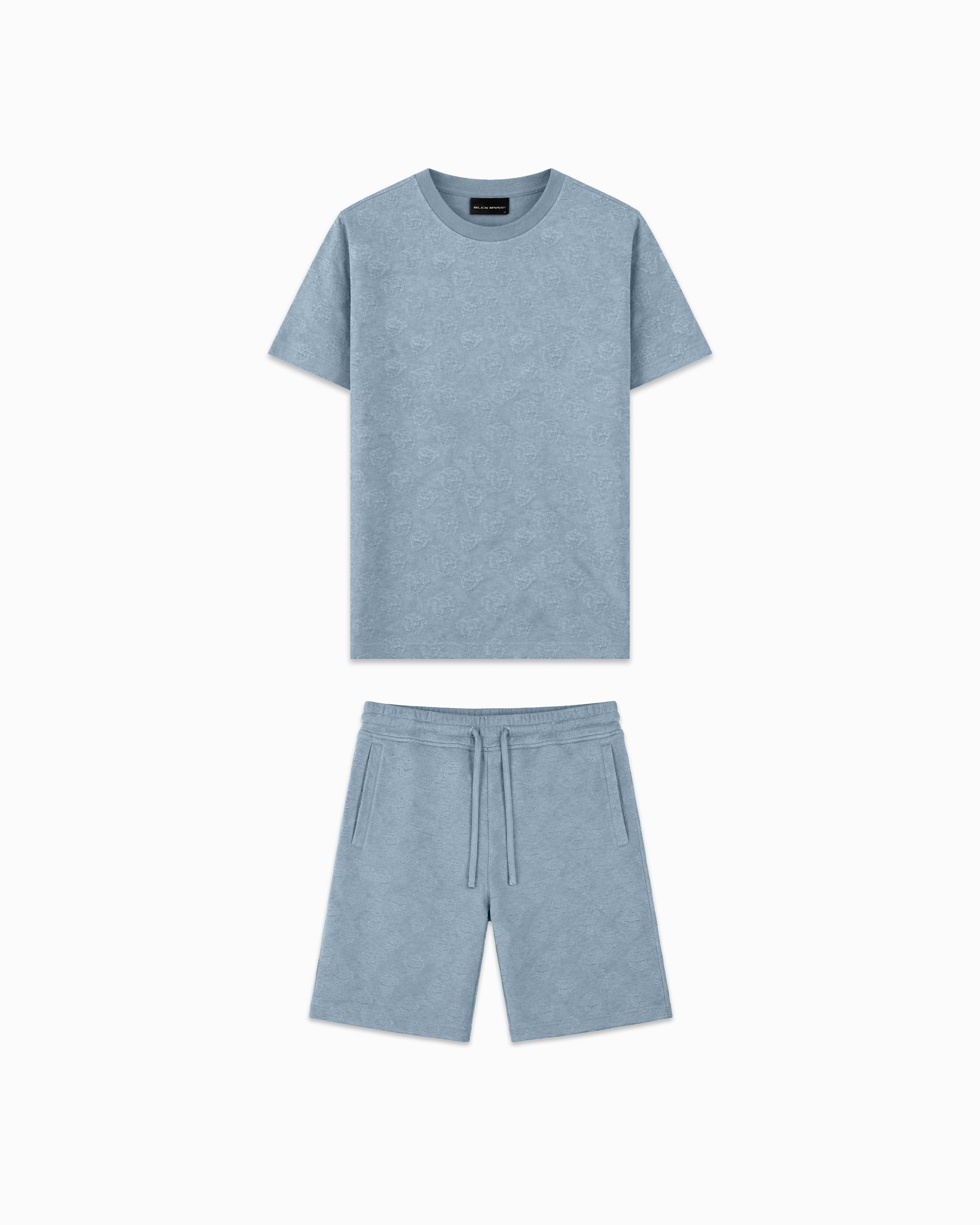 KIDS LASERED TWINSET | Hellblau