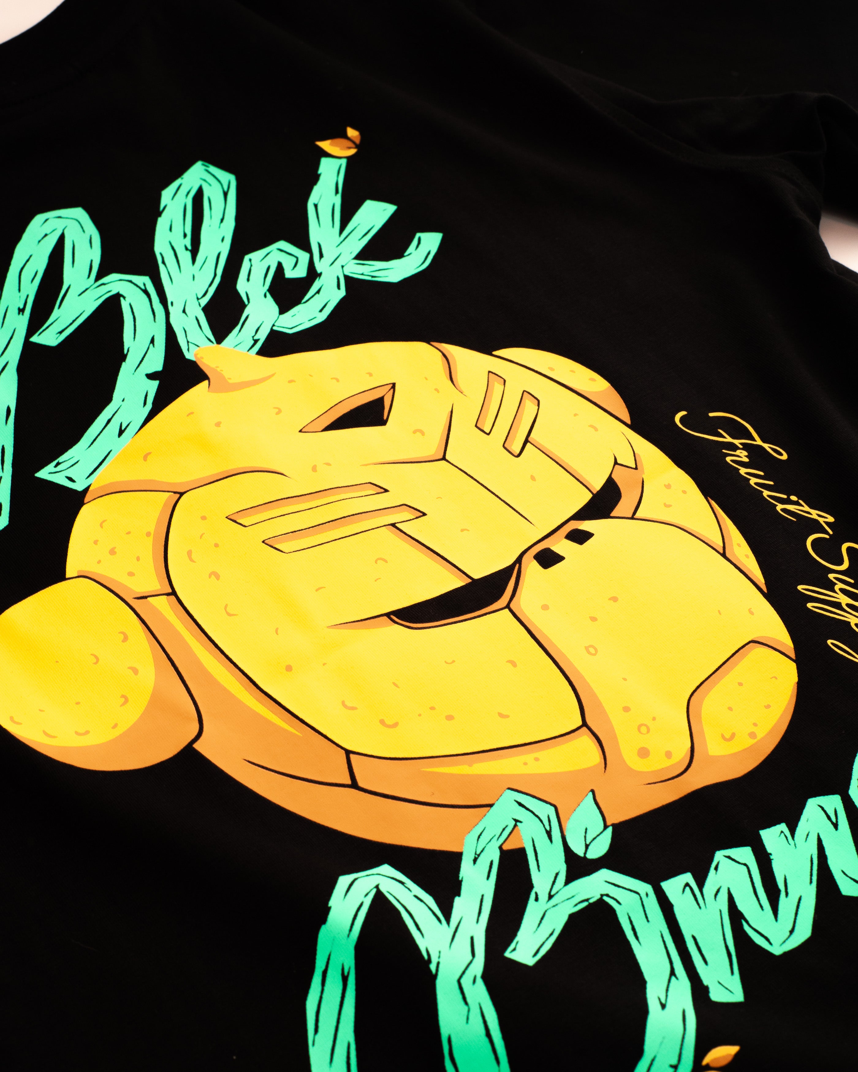KIDS LEMON JUICE T-SHIRT | Black