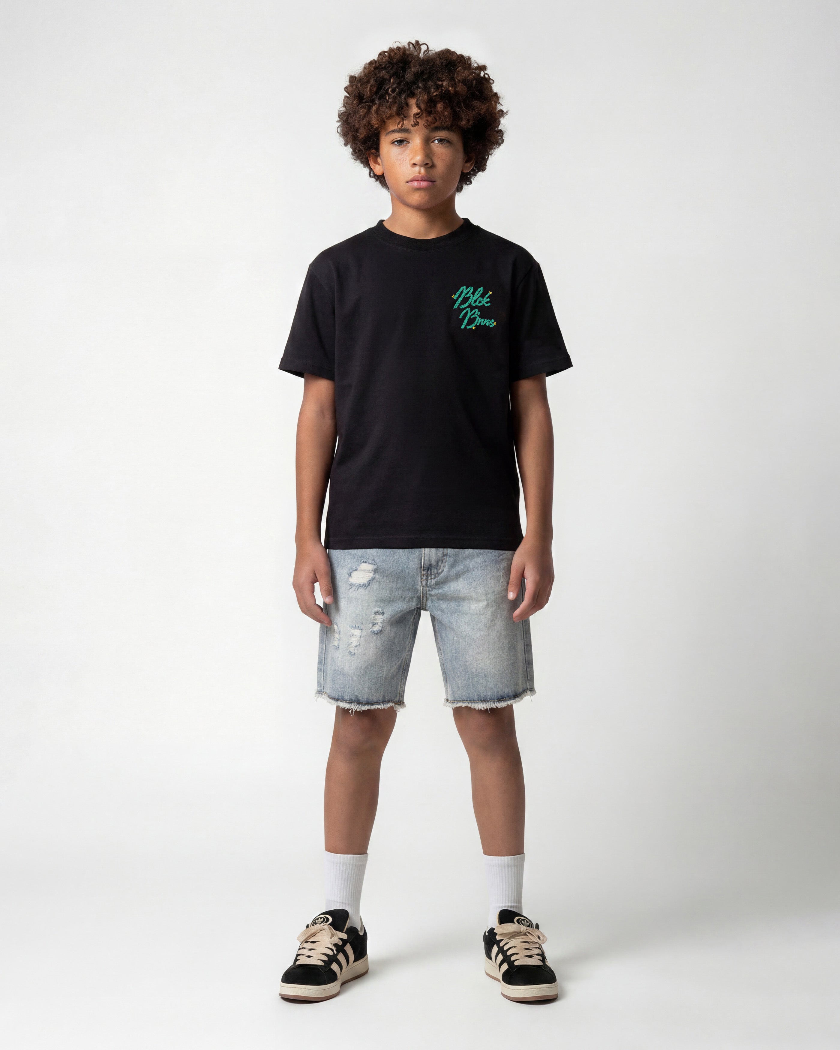 KIDS LEMON JUICE T-SHIRT | Black