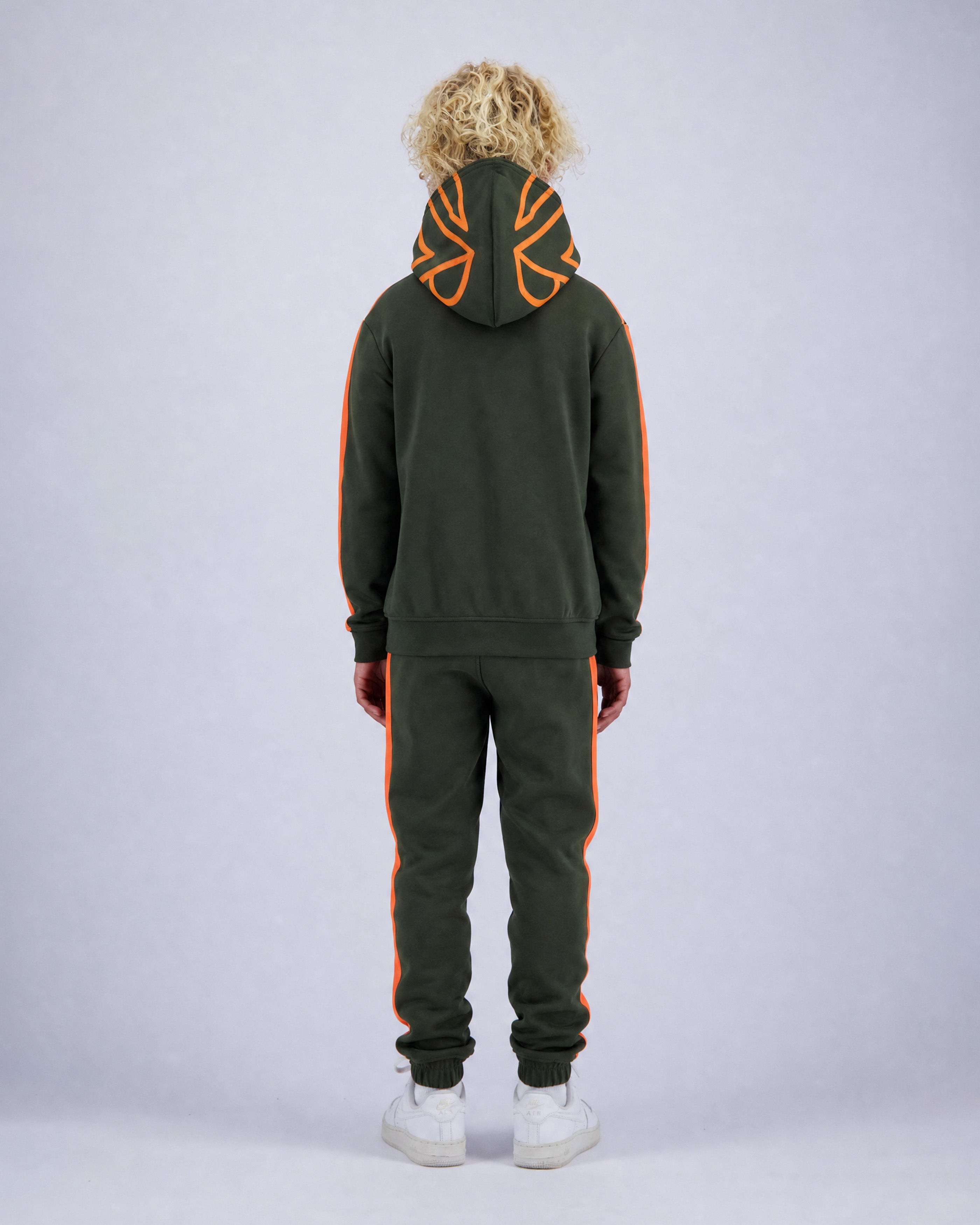 KIDS MASK TRACKSUIT | Green