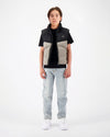 KIDS PEEK BODYWARMER | Grey/Black