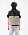 KIDS PEEK BODYWARMER | Grey/Black