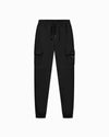 KIDS PLATE CARGO PANTS | Black