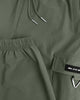KIDS PLATE CARGO PANTS | Green