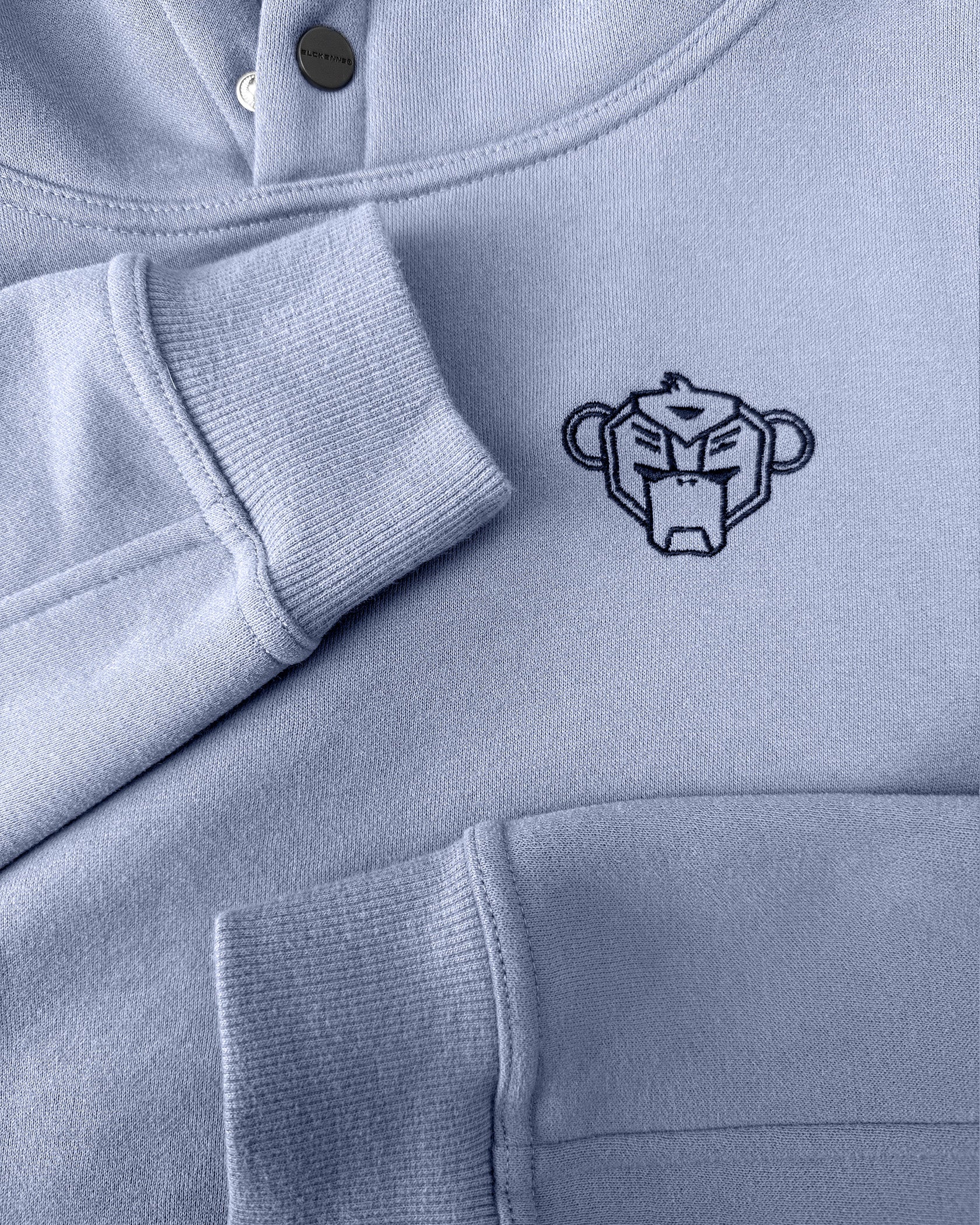 KIDS PLATE HOODIE | Blue