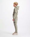 KIDS PLATE HOODIE | Green