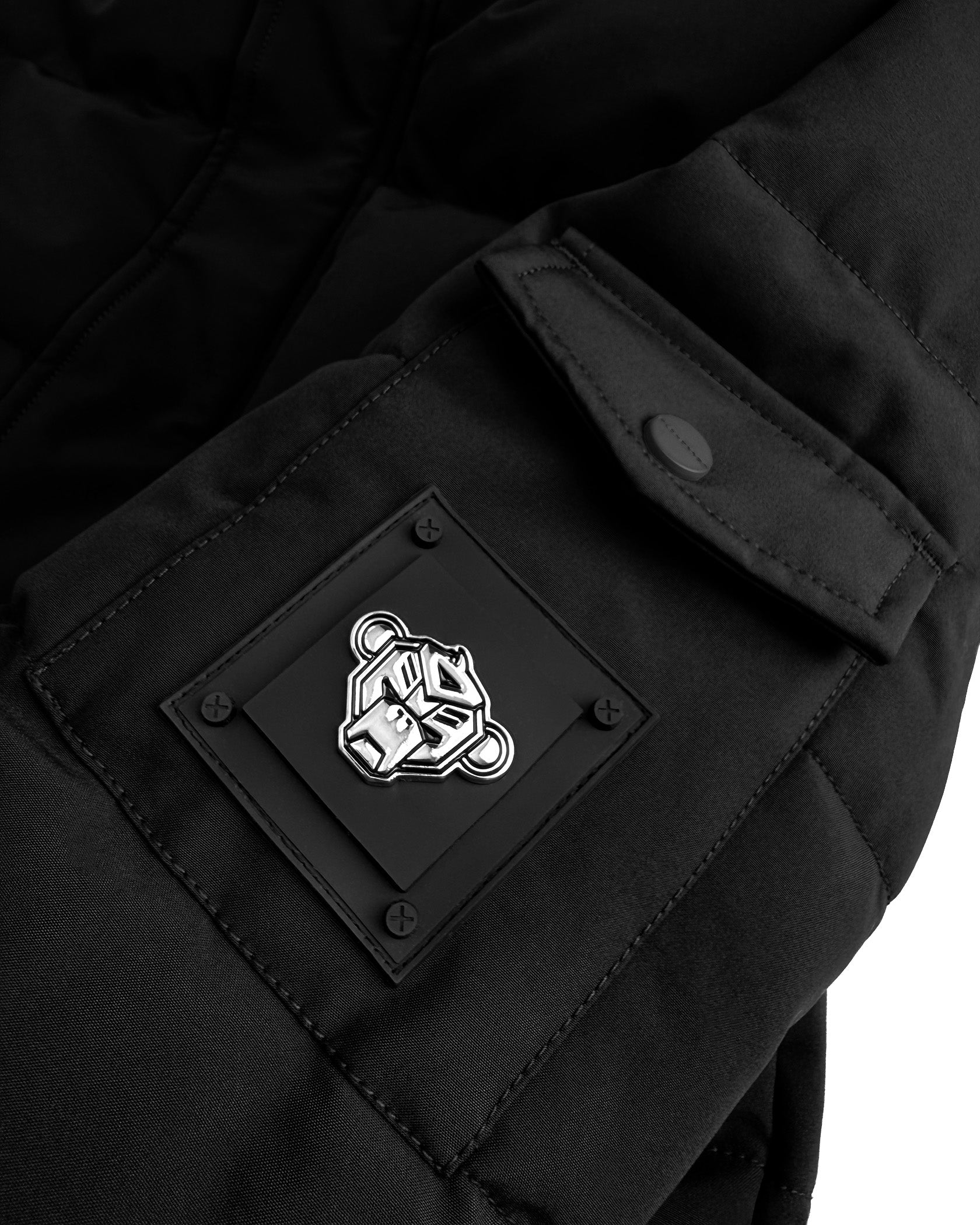 KIDS PLATE JACKET | Black