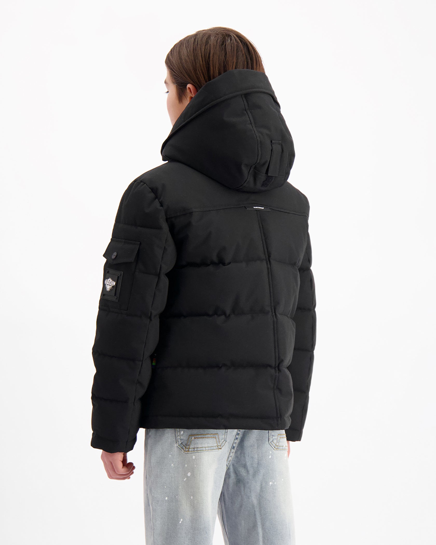KIDS PLATE JACKET | BLACK