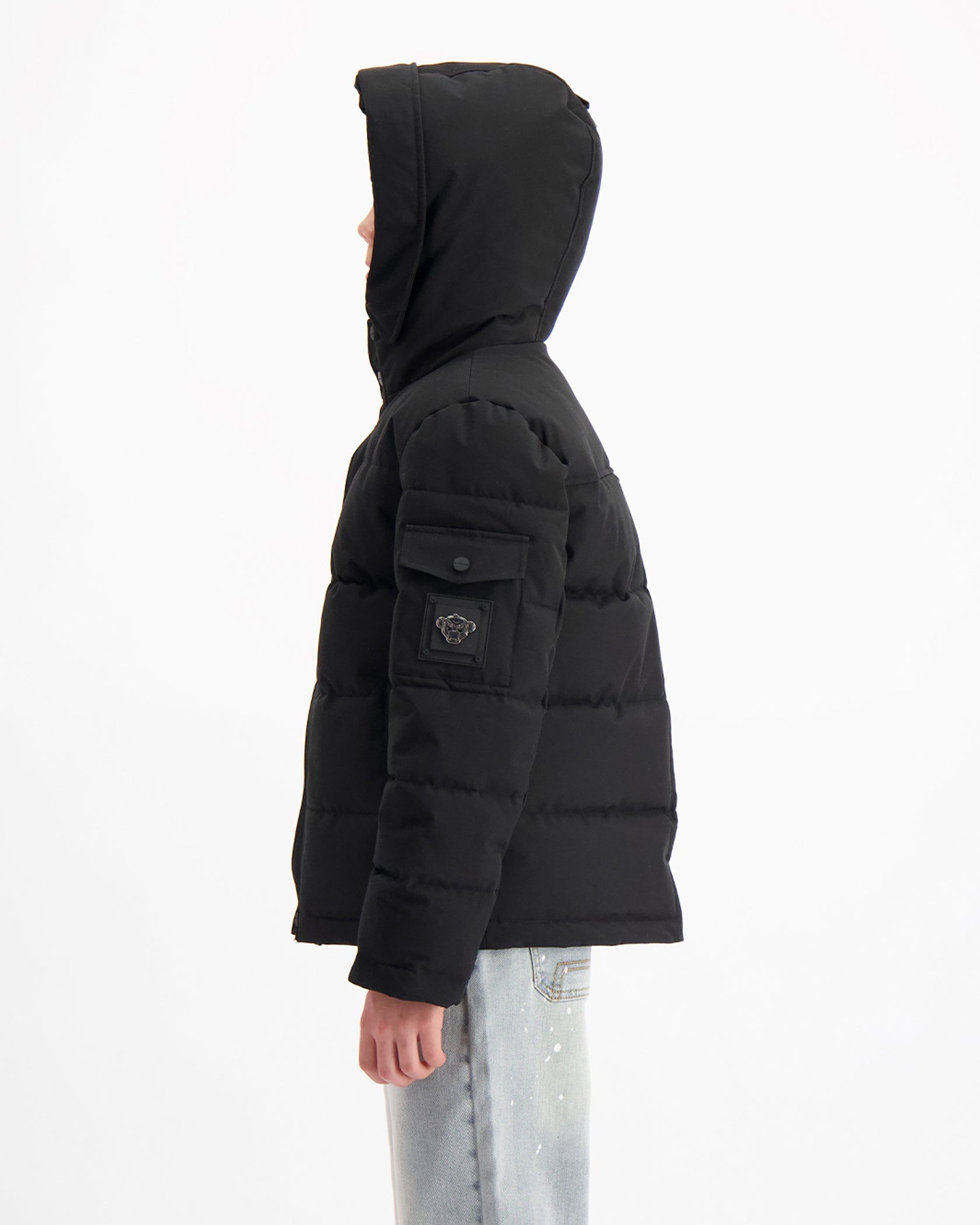 KIDS PLATE JACKET | Black