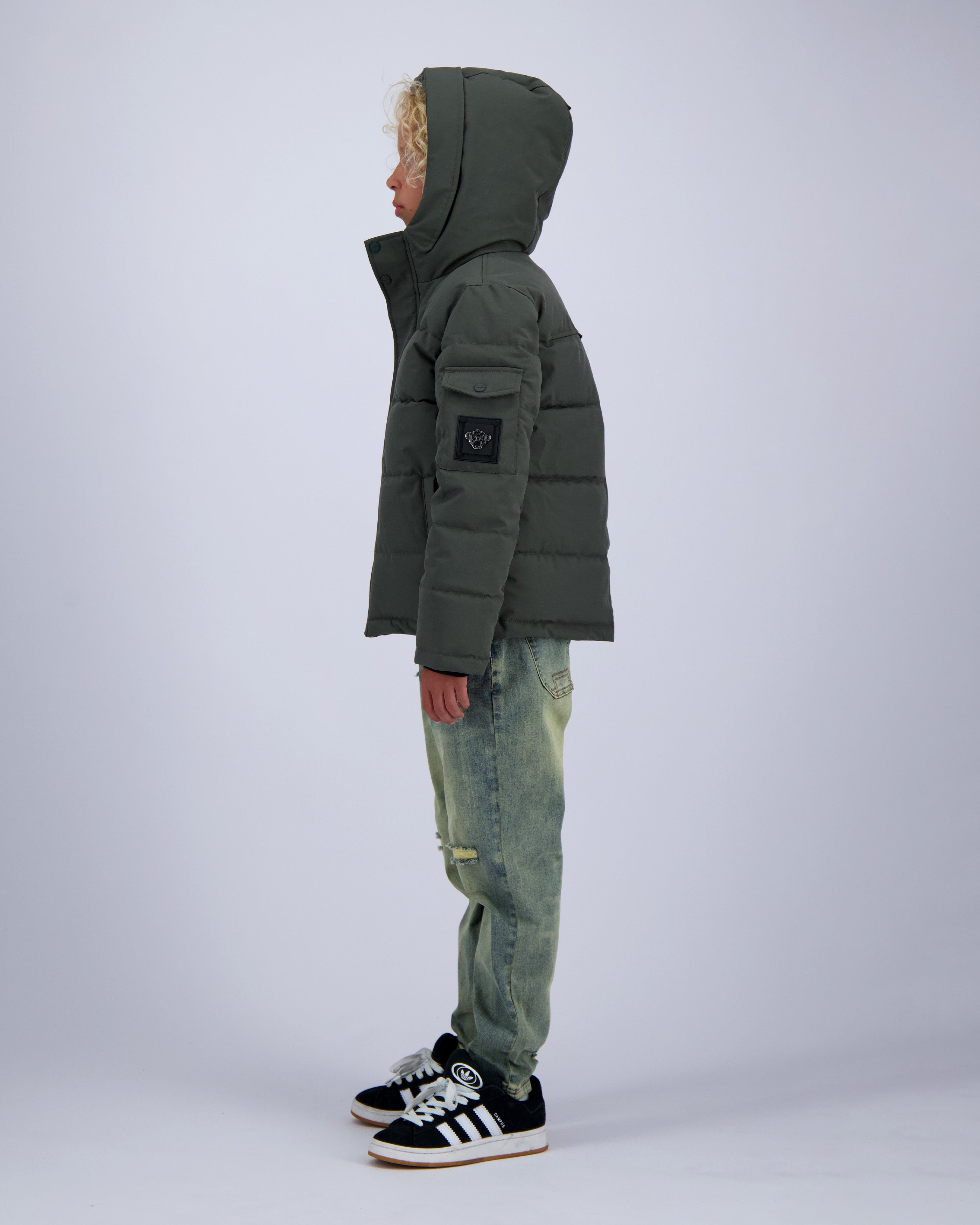 KIDS PLATE JACKET | Green