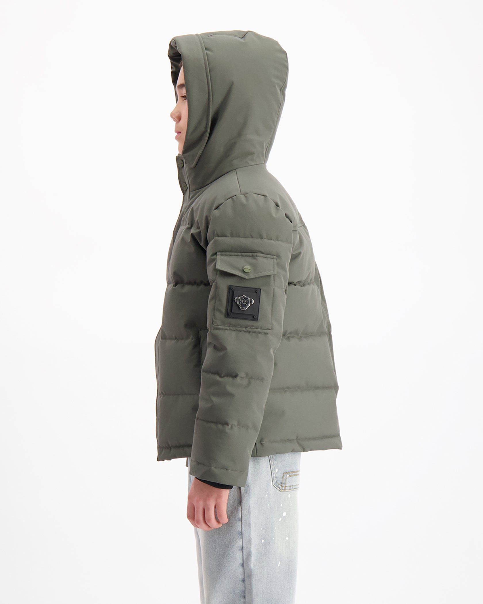 KIDS PLATE JACKET | Green
