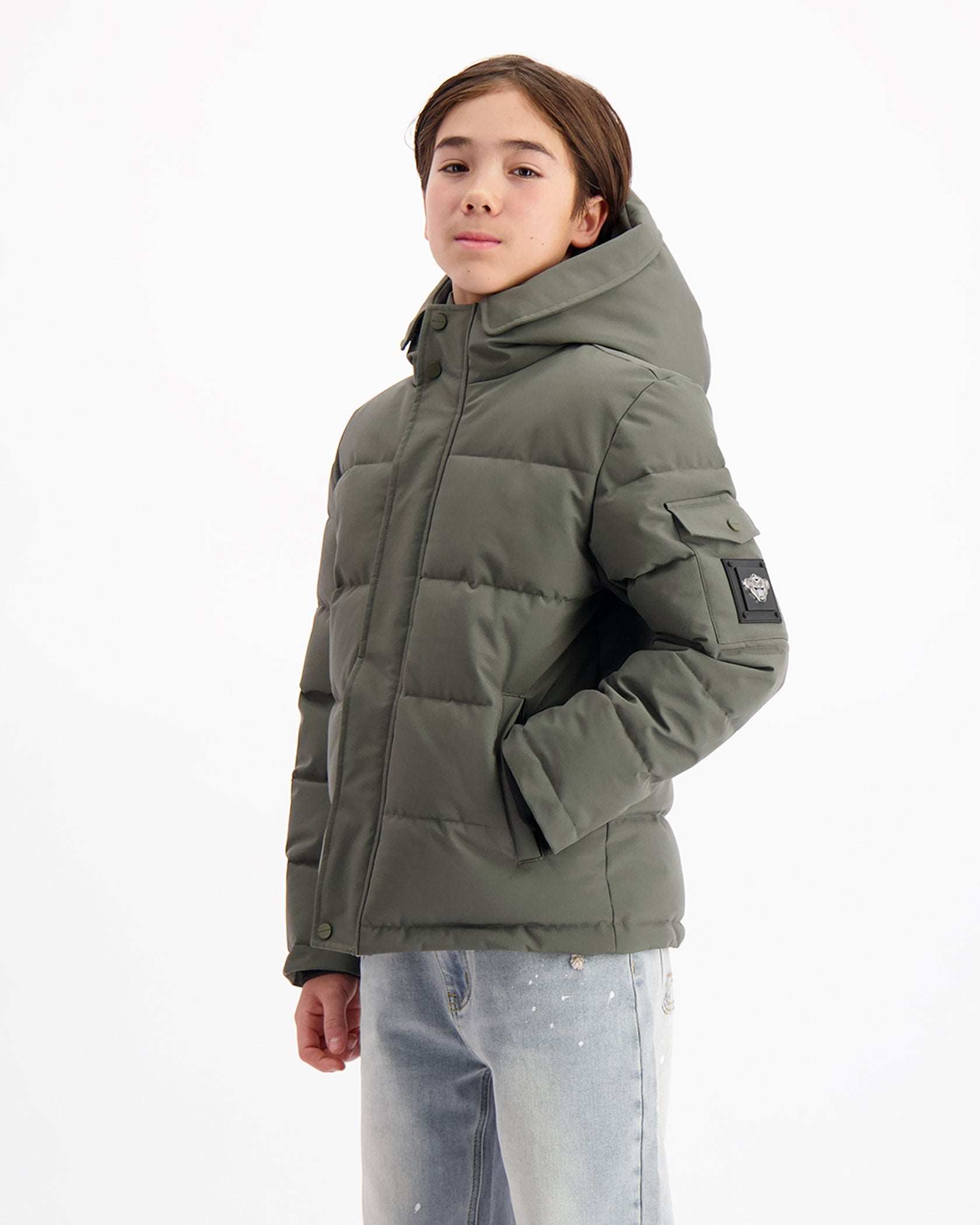 KIDS PLATE JACKET | Green