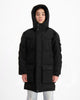 KIDS PLATE PARKA JACKET | Black