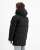 KIDS PLATE PARKA JACKET | Black
