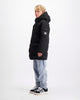 KIDS PLATE PARKA JACKET | Black