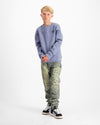 KIDS PLATE SWEATER | Blue