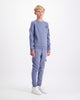 KIDS PLATE SWEATPANTS | Blue