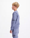 KIDS PLATE SWEATER | Blue