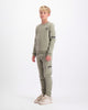 KIDS PLATE SWEATPANTS | Green