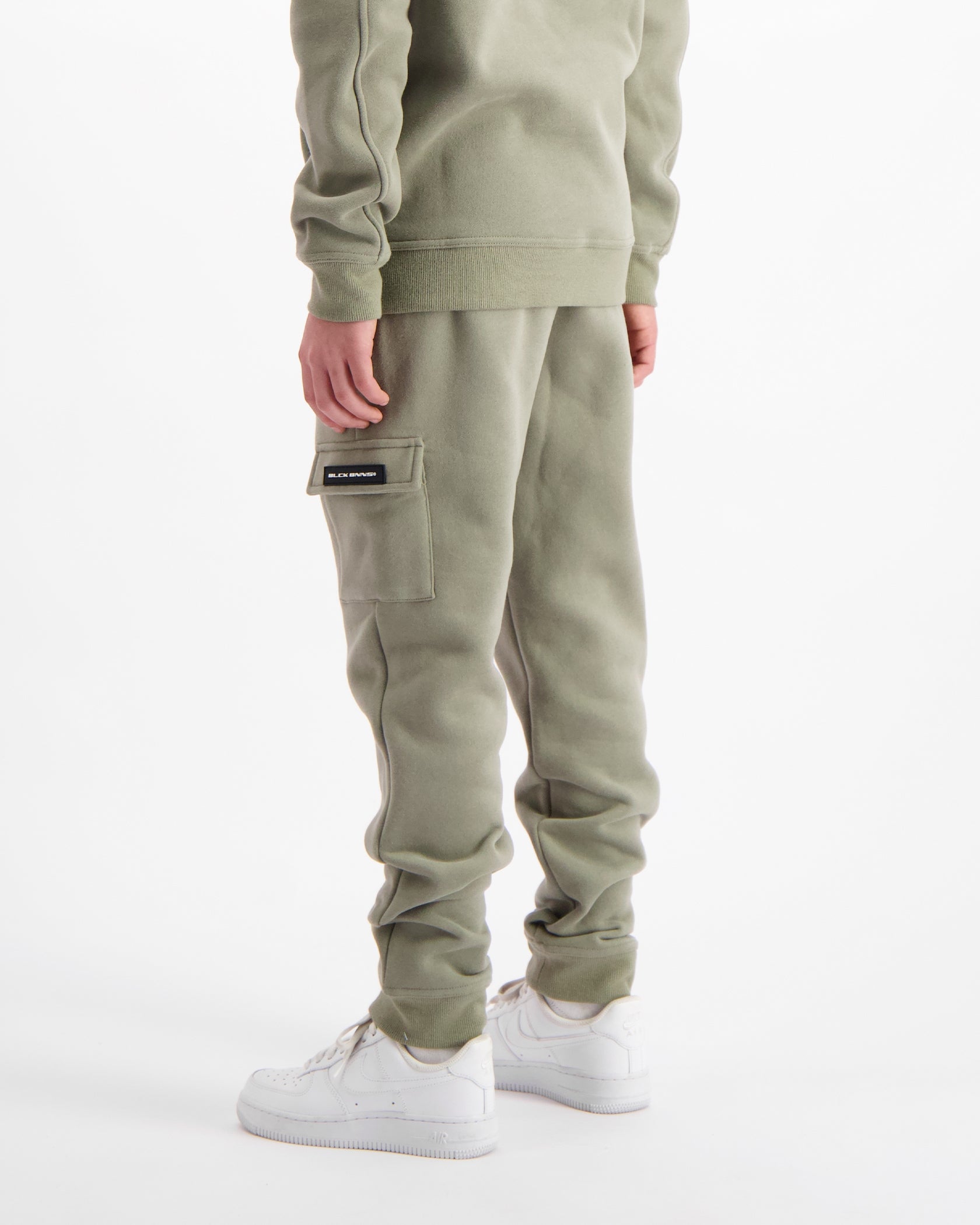KIDS PLATE SWEATPANTS | Green