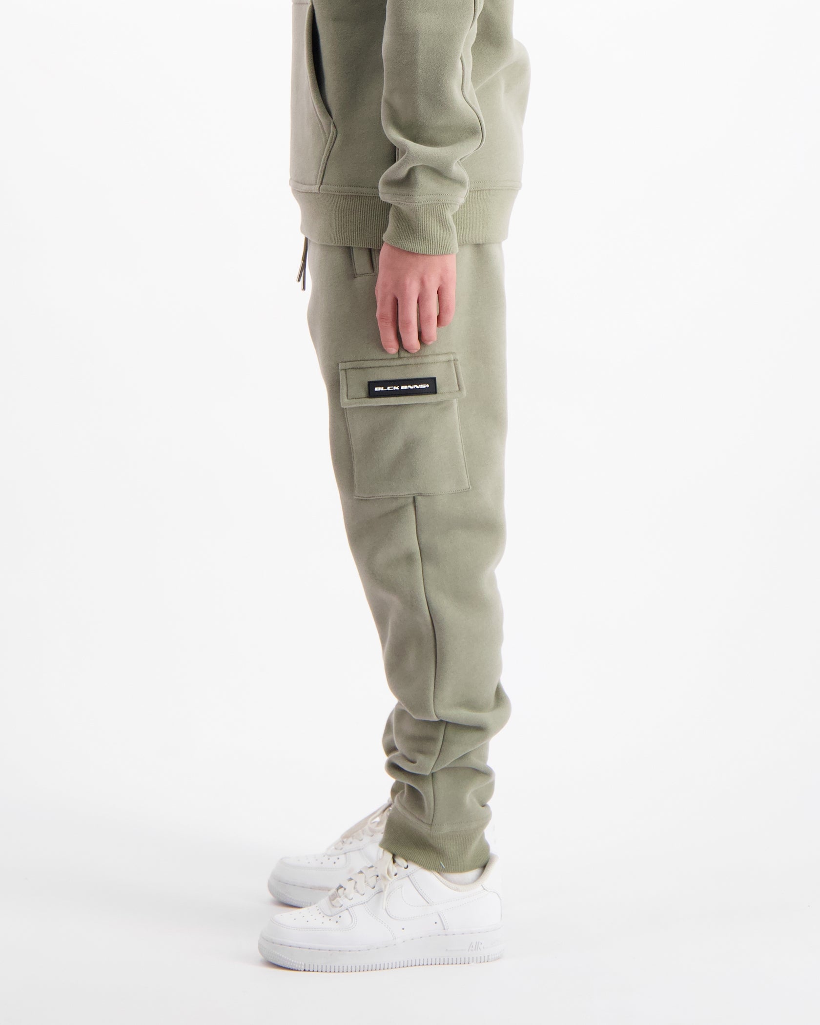 KIDS PLATE SWEATPANTS | Green