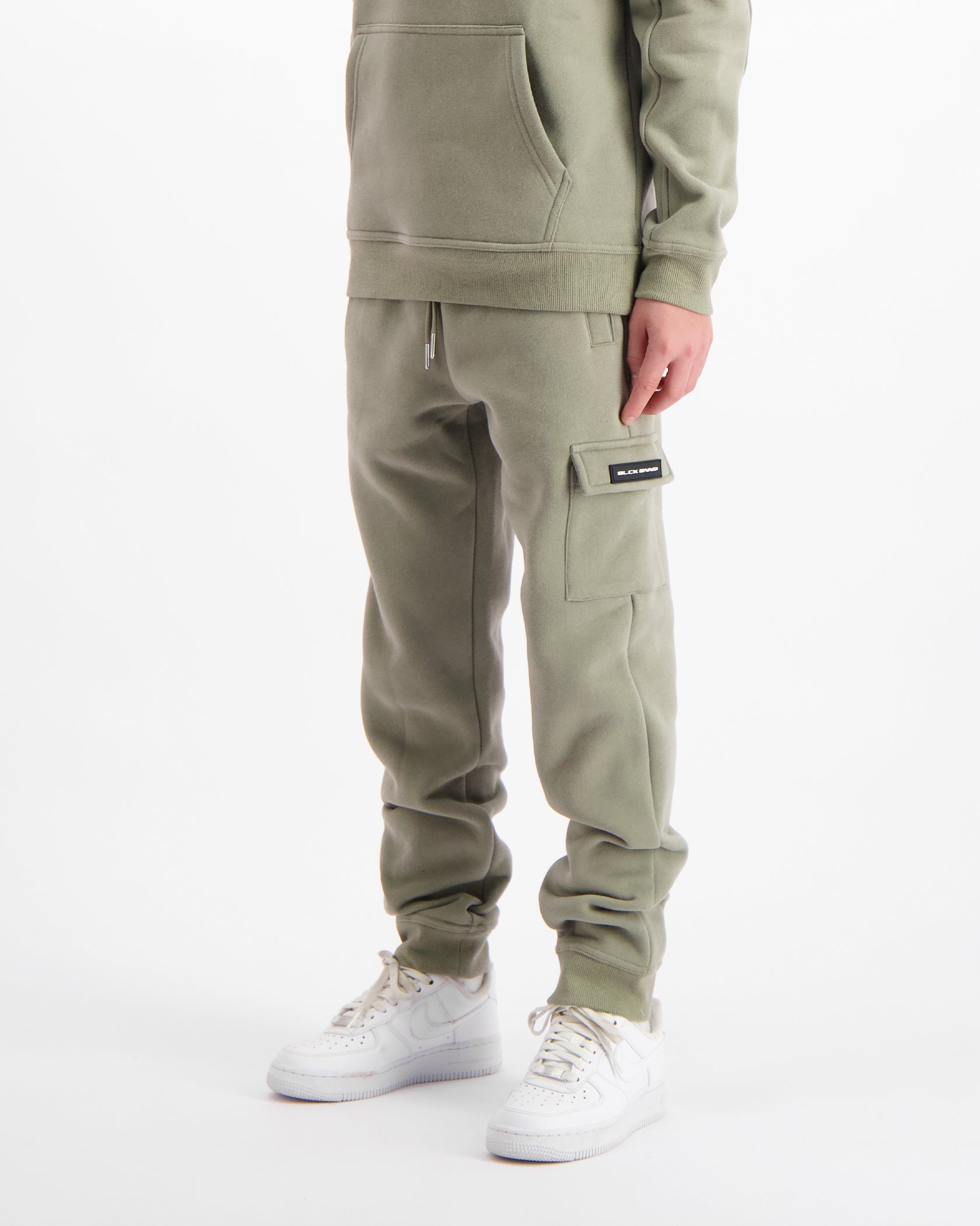 KIDS PLATE SWEATPANTS | Green