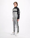 KIDS RACE TRACKSUIT | Grey