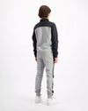 KIDS RACE TRACKSUIT | Grey