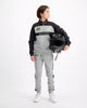 KIDS RACE TRACKPANTS | Grey