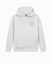 KIDS RIPPED MONOGRAM HOODIE | Grey
