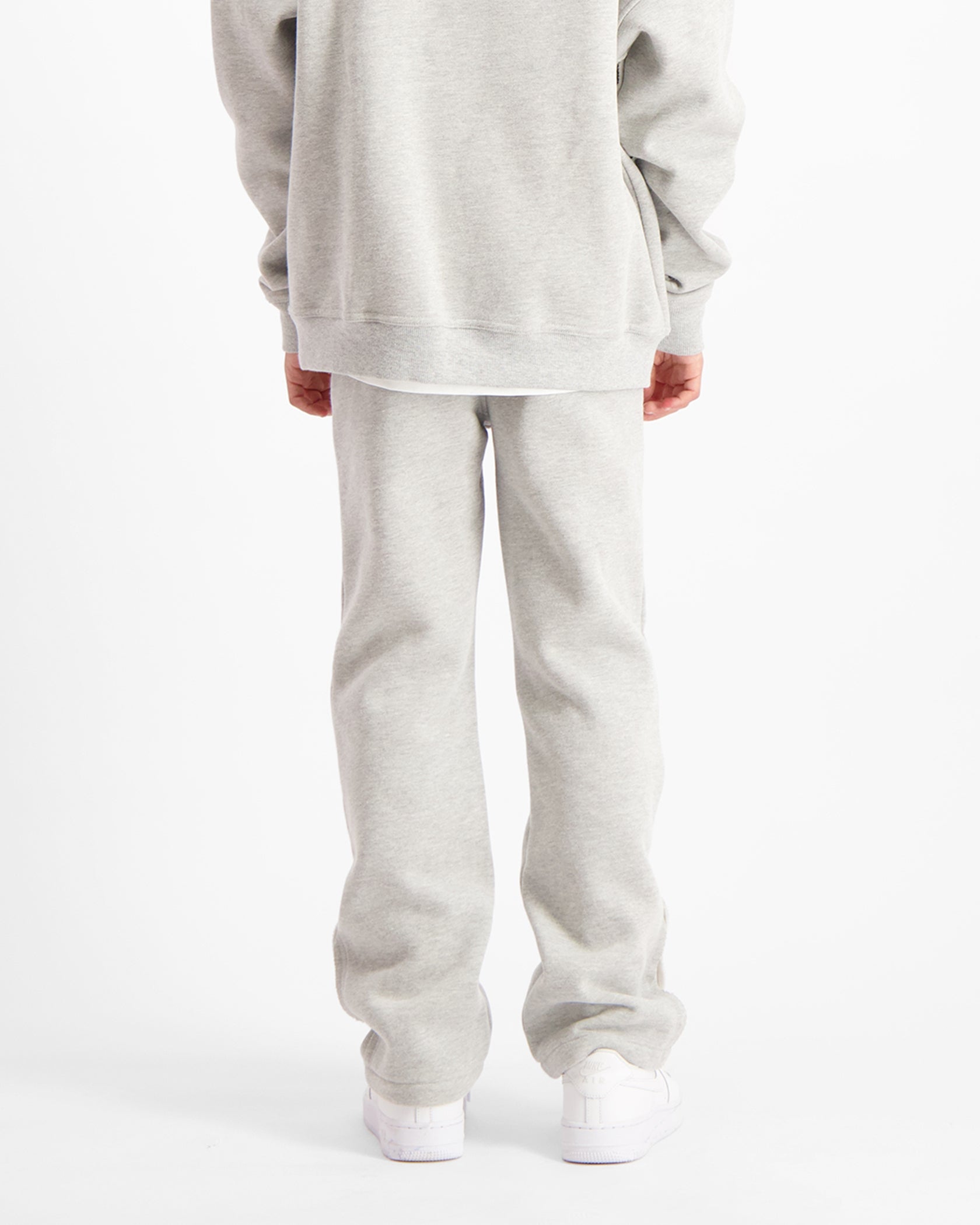 KIDS RIPPED MONOGRAM SWEATPANTS | Grey