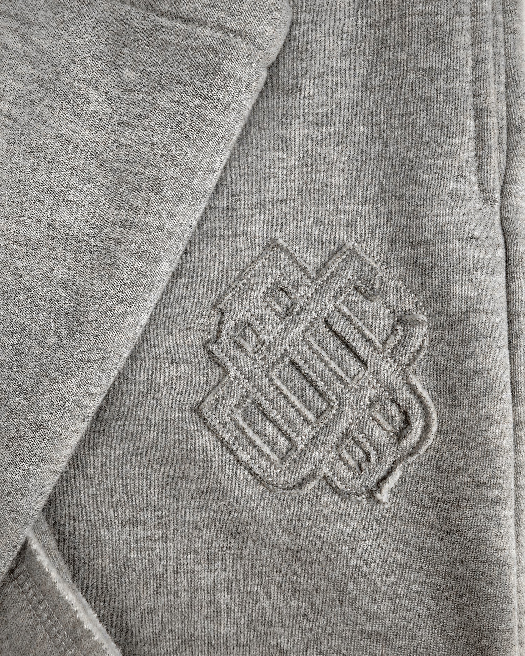 KIDS RIPPED MONOGRAM SWEATPANTS | Grey