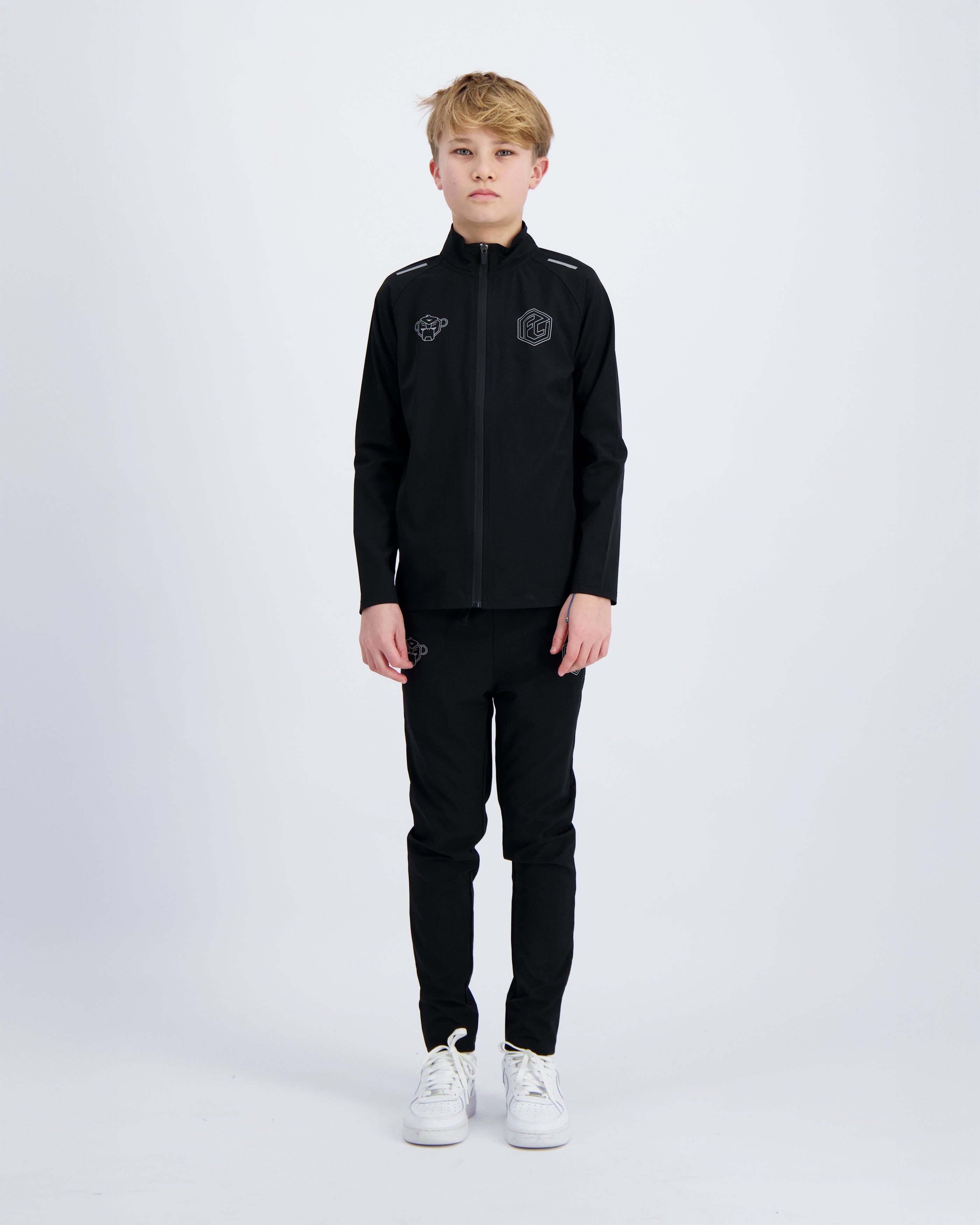 KIDS SHIELD TRACKSUIT | Black