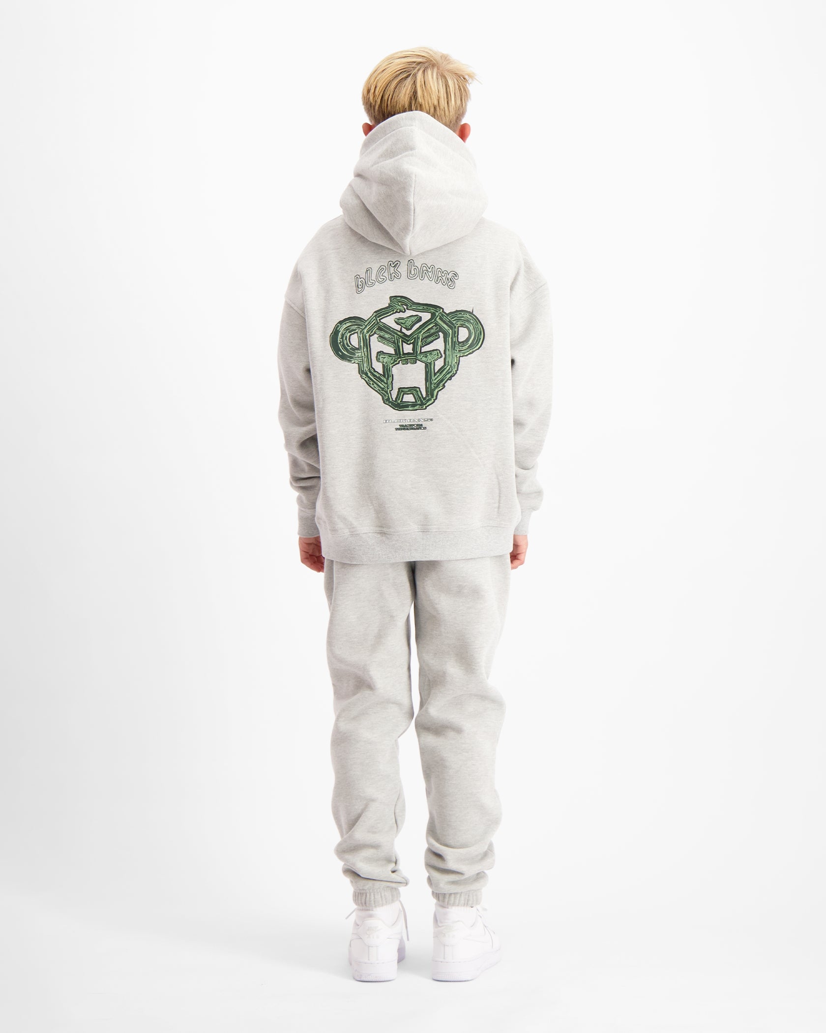 KIDS SKETCH SWEATSUIT | Melange Grey