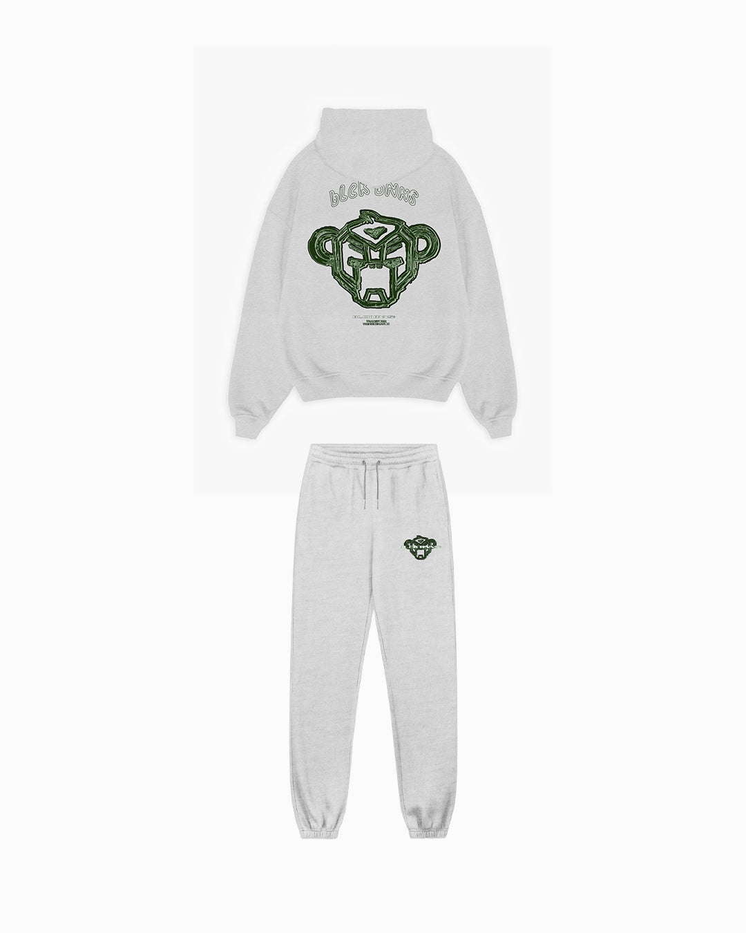 KIDS SKETCH SWEATSUIT | Melange Grey