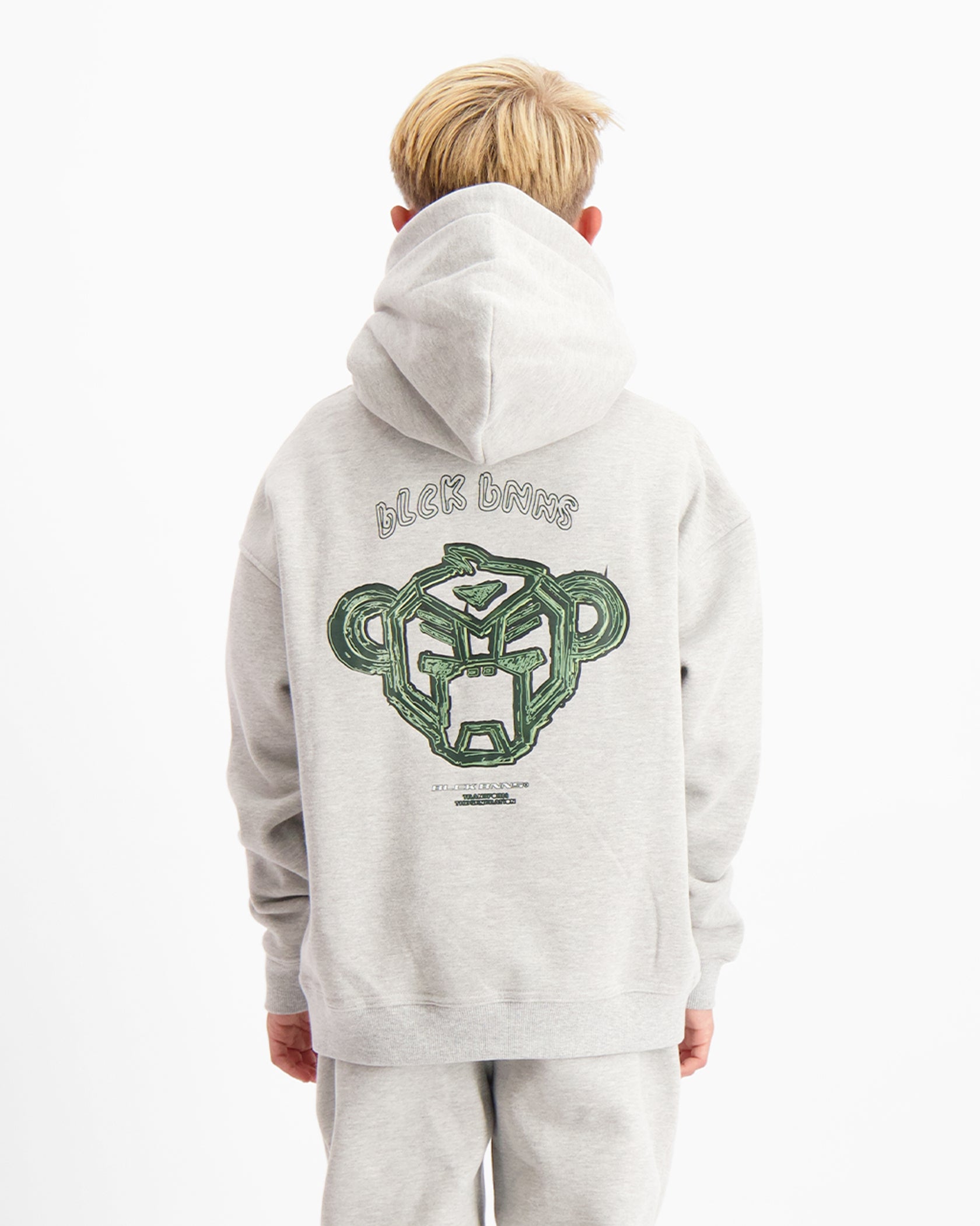 KIDS SKETCH SWEATSUIT | Melange Grey