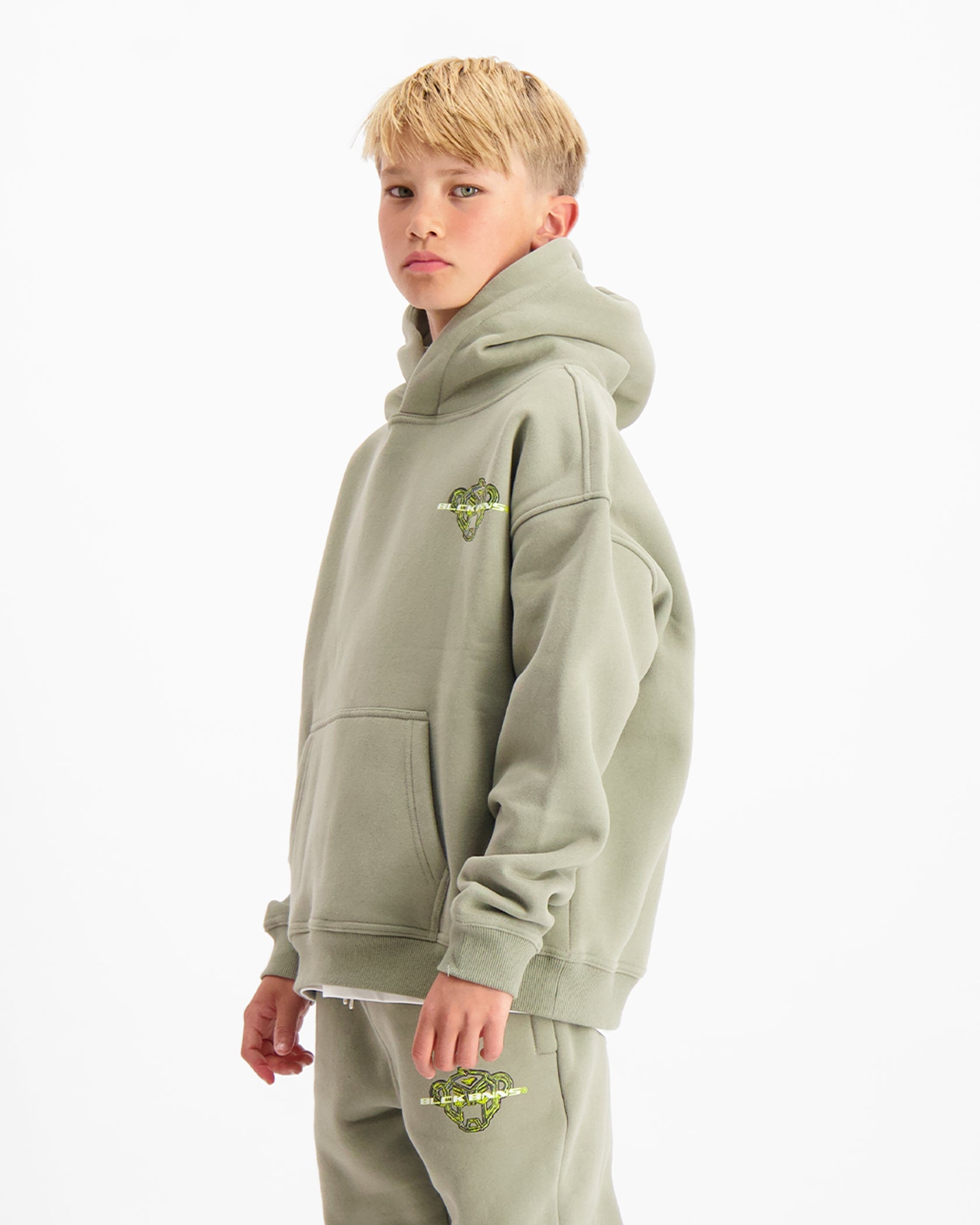 KIDS SKETCH SWEATSUIT | Green