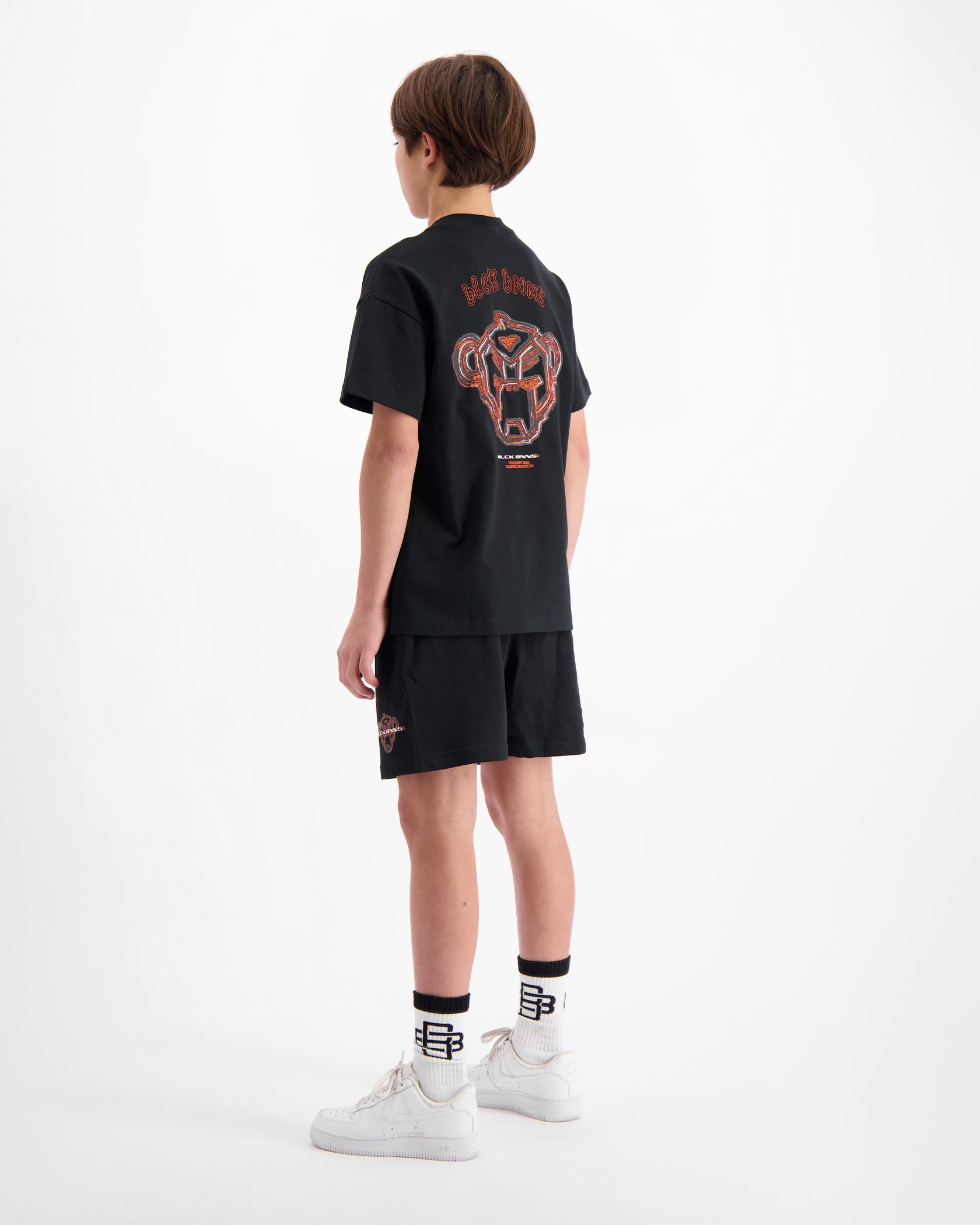 KIDS SKETCH TWINSET | Black