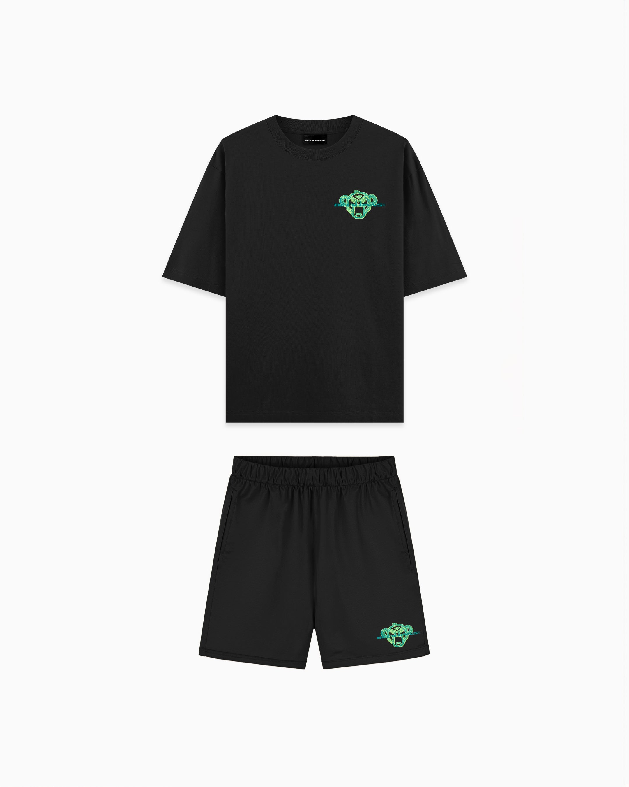 KIDS SKETCH TWINSET | Schwarz