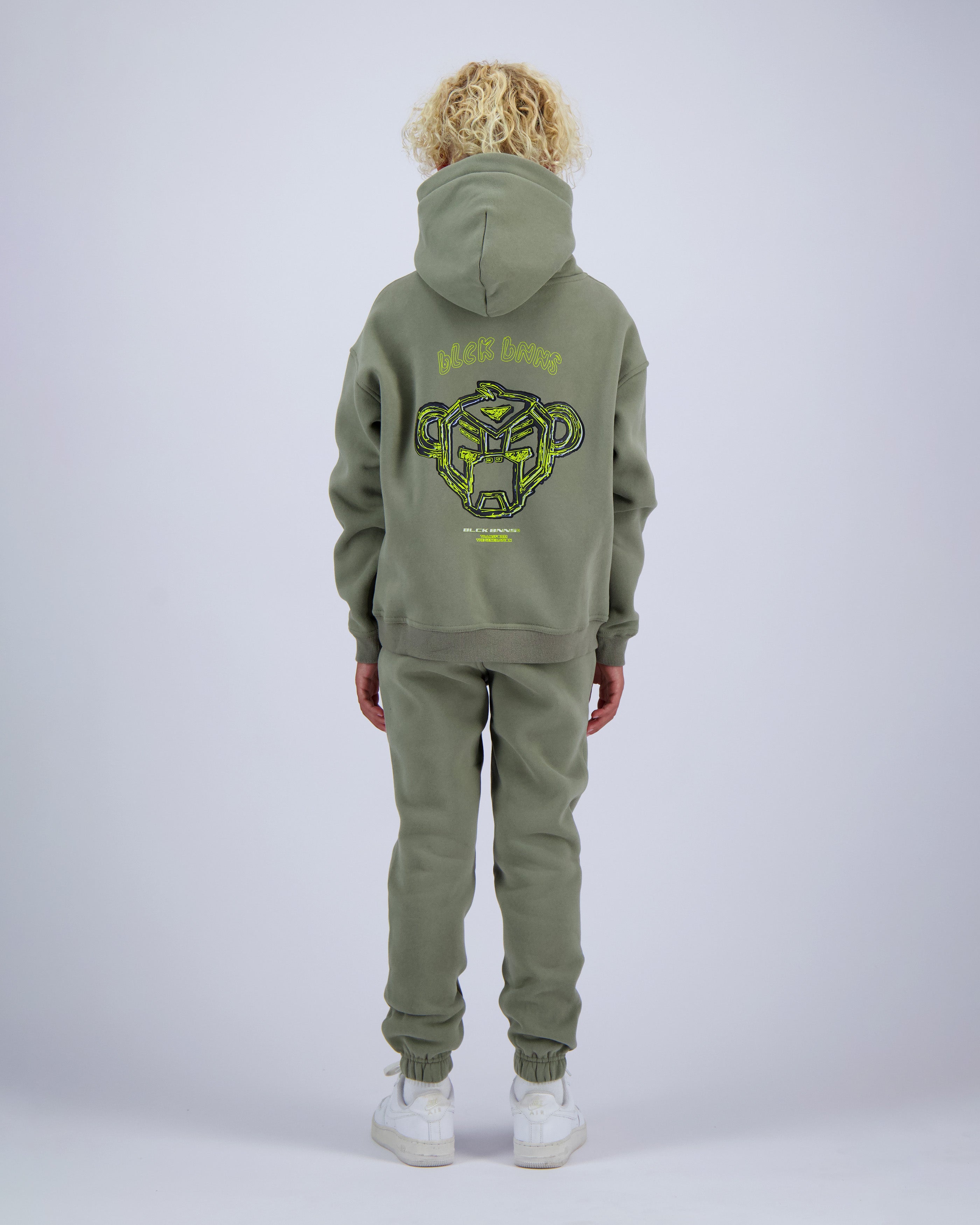 KIDS SKETCH SWEATSUIT | Green