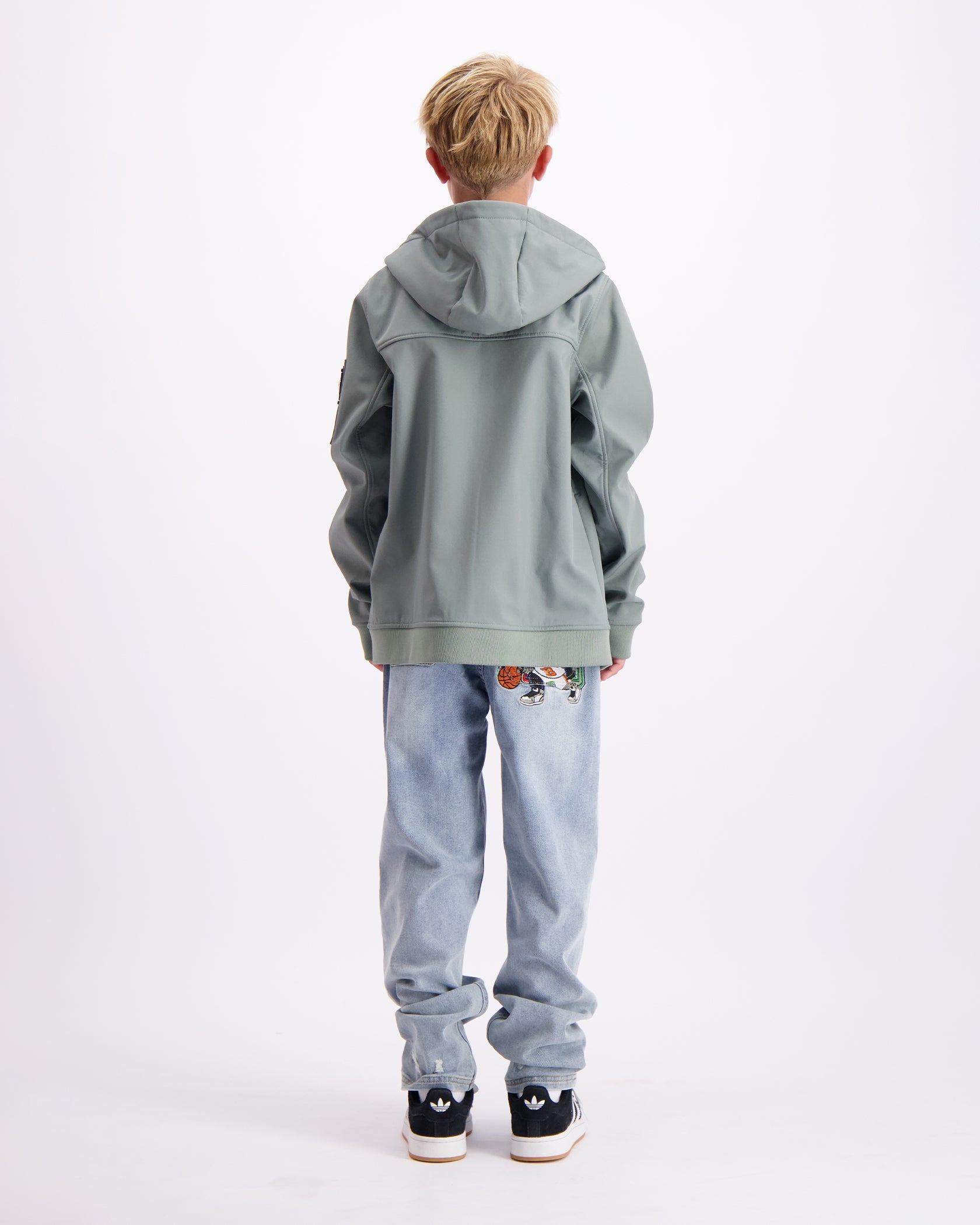 KIDS SOFT SHELL JACKET | Green