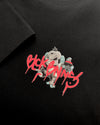 KIDS SPRAYED T-SHIRT | Black