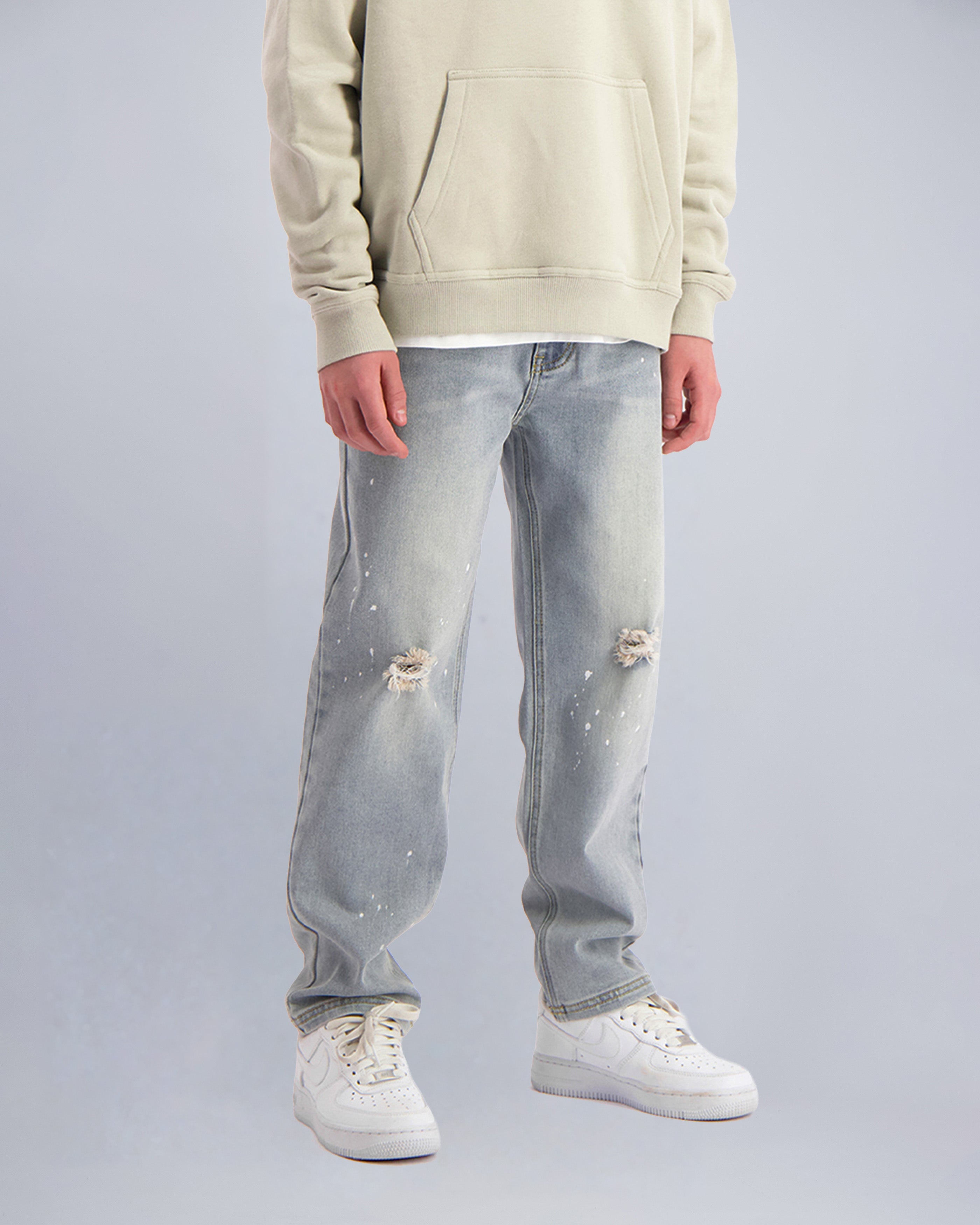 KINDER PAINTER-JEANS IM GERADEN SCHNITT | Hellblau