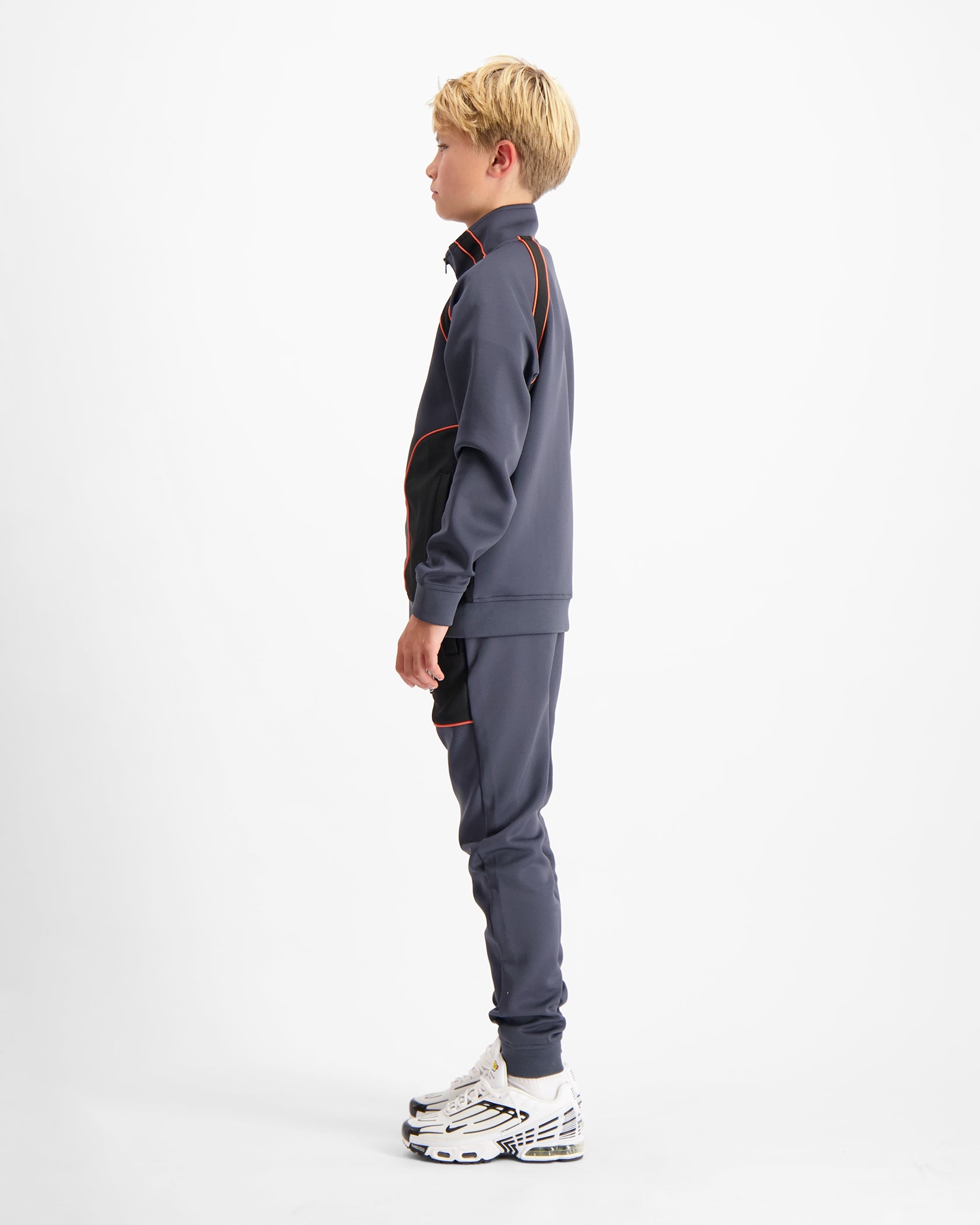 KIDS TEAR TRACKSUIT | Charcoal