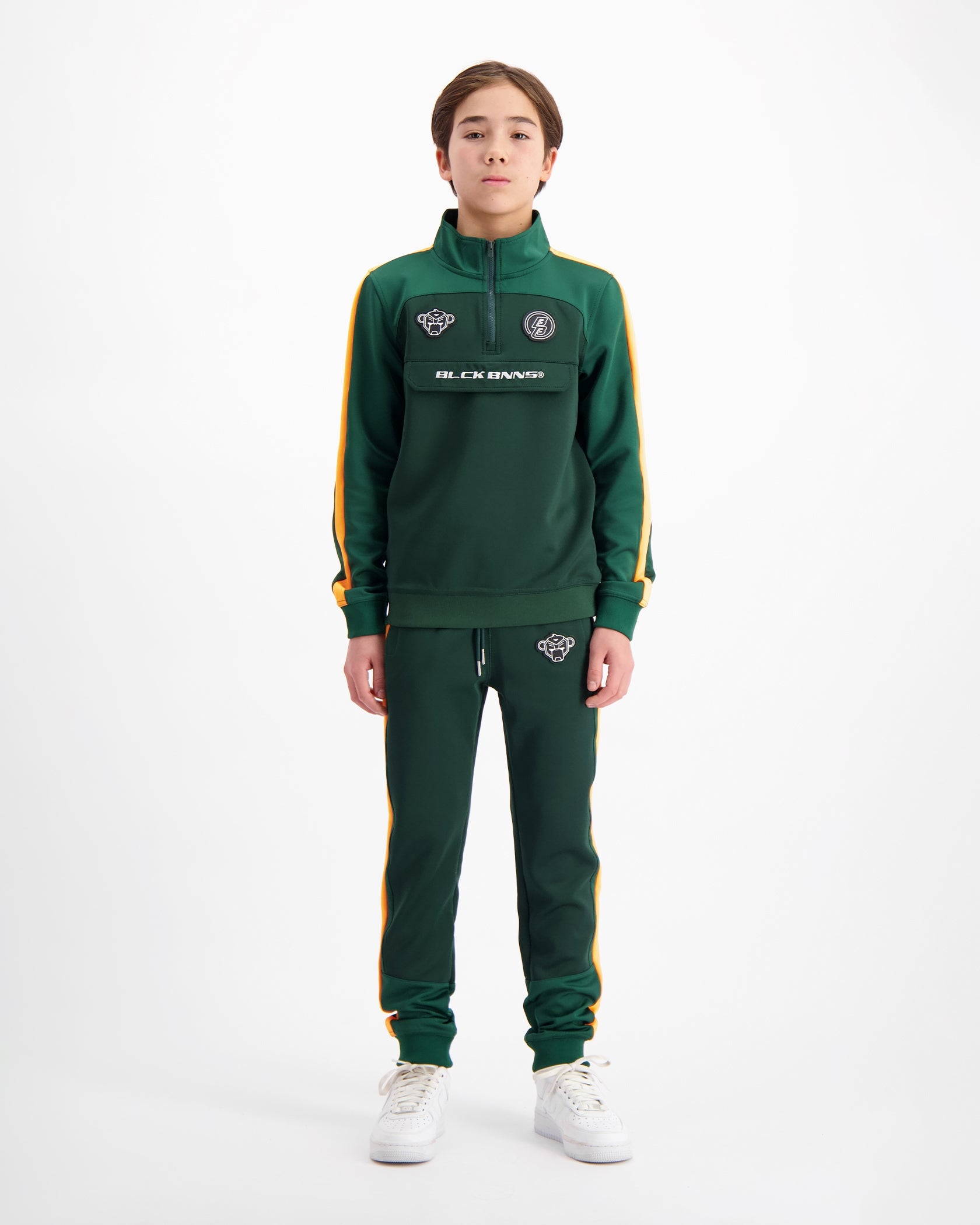 KIDS TRILL TRACKPANTS | Green
