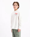 KIDS TTD LONGSLEEVE T-SHIRT | White