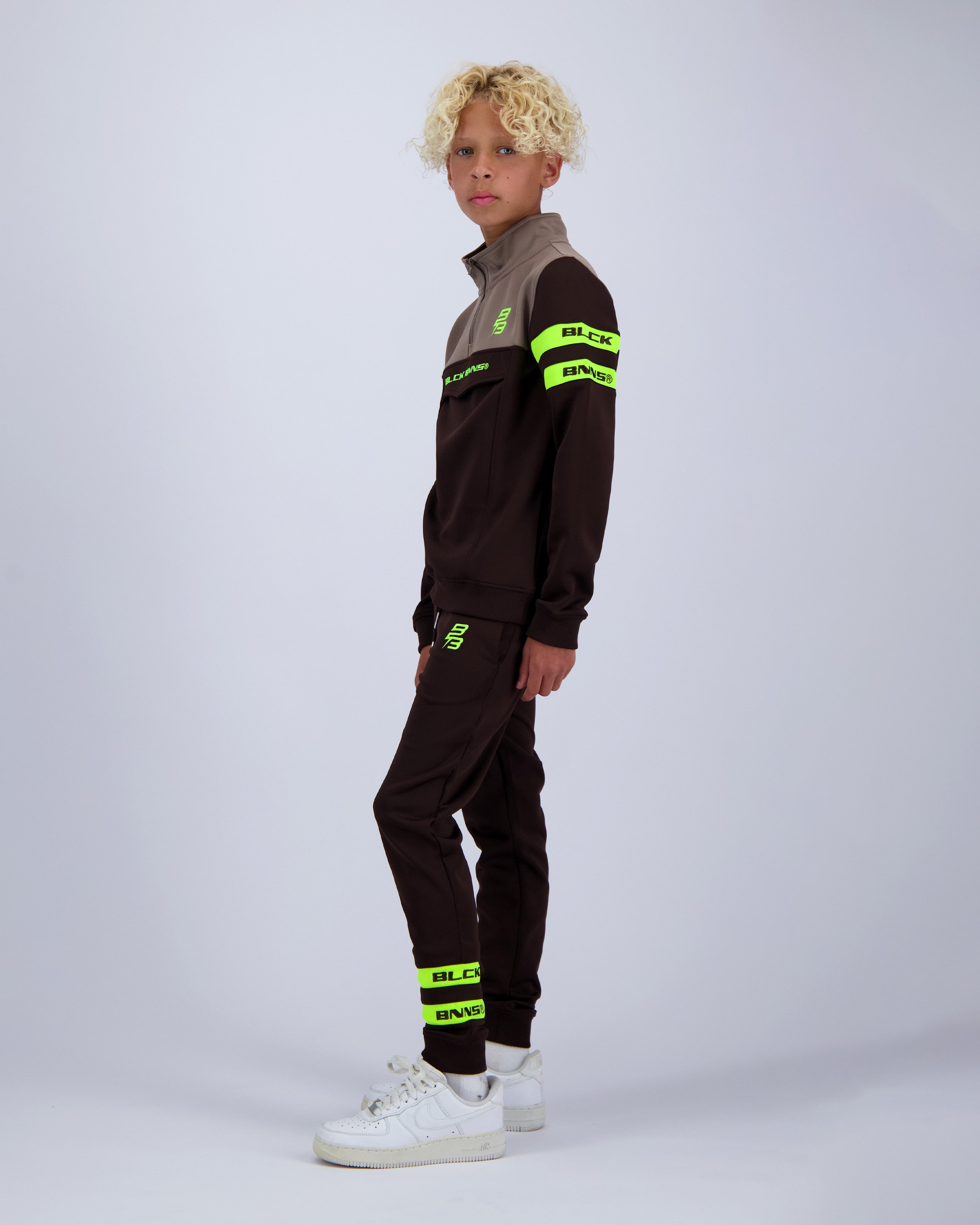 KIDS LIMIT TRACKSUIT | Brown