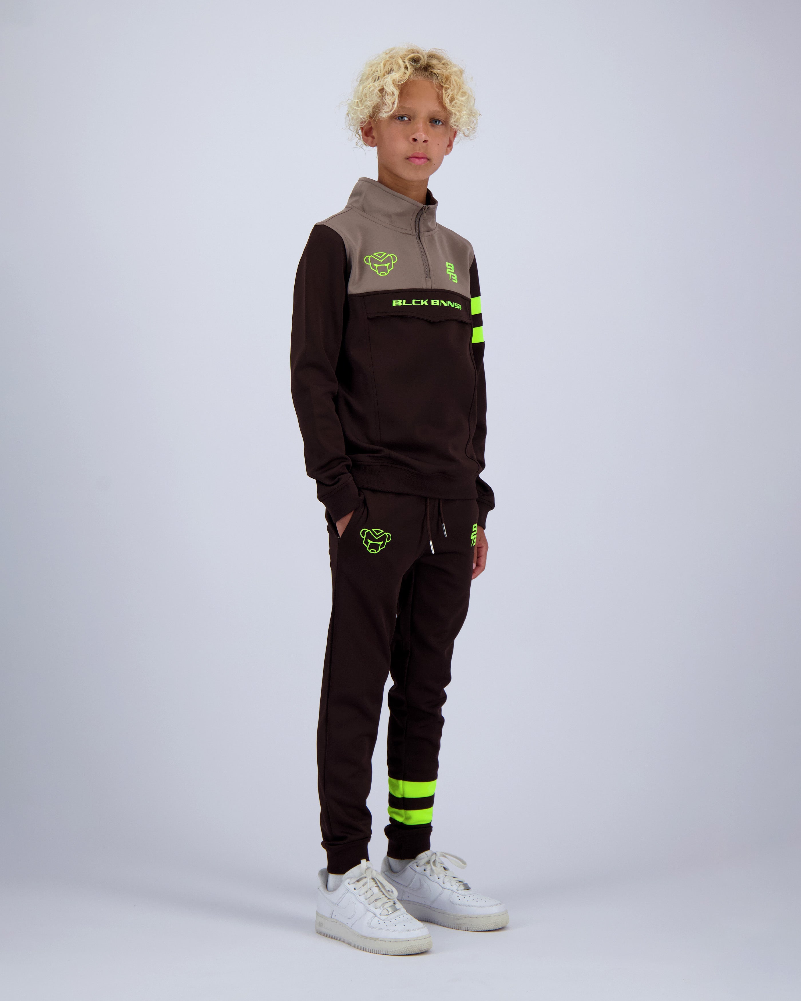 KIDS LIMIT TRACKSUIT | Brown
