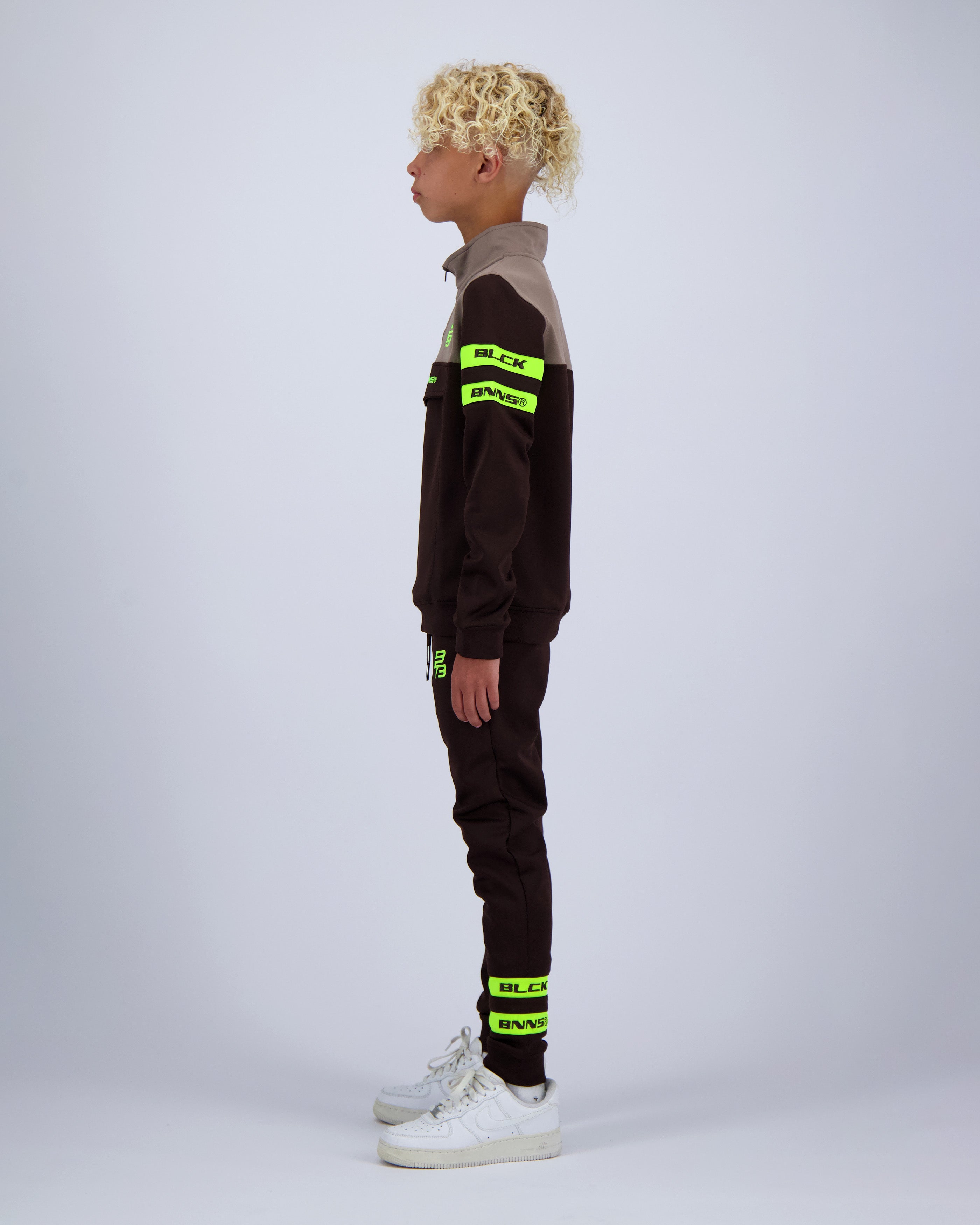 KIDS LIMIT TRACKSUIT | Brown